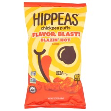 HIPPEAS: Blazin Hot Chickpea Puffs, 3.75 oz