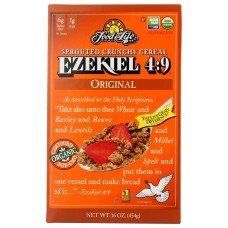 FOOD FOR LIFE: Ezekiel 4:9 Sprouted Whole Grain Cereal, 16 oz
