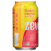 ZEVIA: Strawberry Lemon Burst Zero Sugar Soda, 12 fo