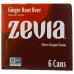 ZEVIA: Ginger Root Beer Soda 6Pk, 72 fo