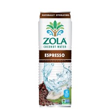 ZOLA: Coconut Water Espresso, 17.5 oz