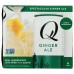 Q TONIC: Ginger Ale 4 Pack, 30 fo