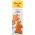 SIMPLE MILLS: Roasted Red Pepper Veggie Pita Crackers, 4.25 oz