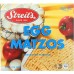 STREITS: Egg Matzo, 12 oz