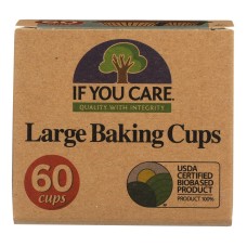 If You Care Baking Cups - Brown 2.5 Inch - Case of 24 - 60 Count