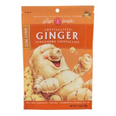 Ginger People - Crystallized Ginger - Case of 12 - 3.5 oz.