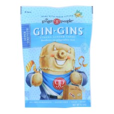 Ginger People - Gin Gins Ginger Candy - The Traveler's Candy - Case of 12 - 3 oz.