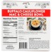 TATTOOED CHEF: Buffalo Cauliflower Mac Cheese Bowl, 10 oz