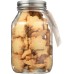 RUSTIC BAKERY: Vanilla Snowflakes Cookie Jar, 12 oz